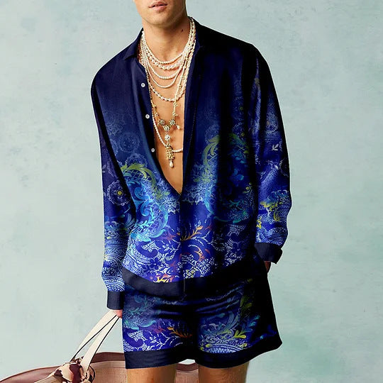 3D Printed Men's Clothing Shirt Outfit - Modefluss