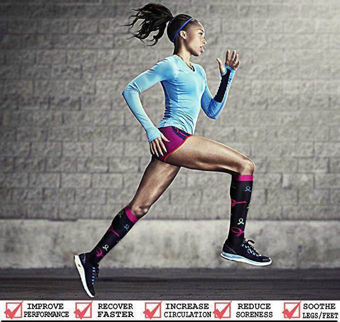 Best Compression Socks Support 15-30mmHg for Women & Men 8 Pairs-Workout and  Recovery. - Modefluss