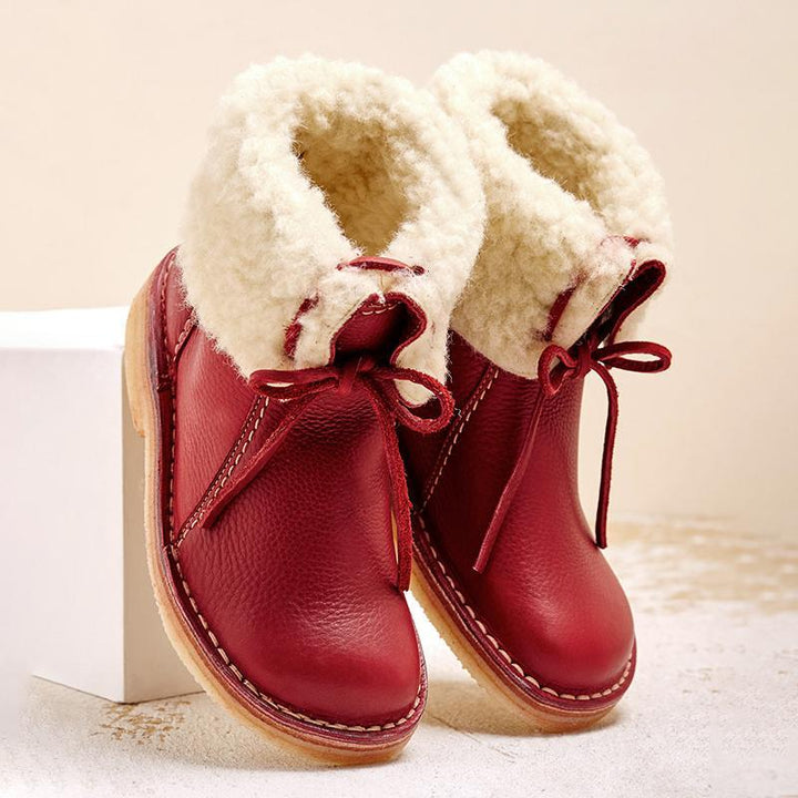 Olivia™ - Bequemer wasserdichter Stiefel mit Wollfutter