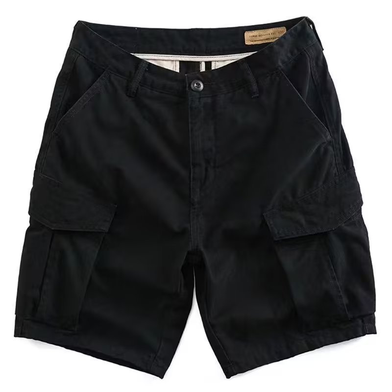 Workwear Casual Men's Loose Summer All-matching Straight Fifth Pants - Modefluss