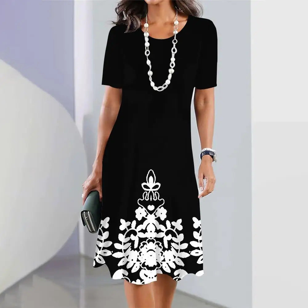 Summer Women's Plus Size Holiday Dress - Modefluss