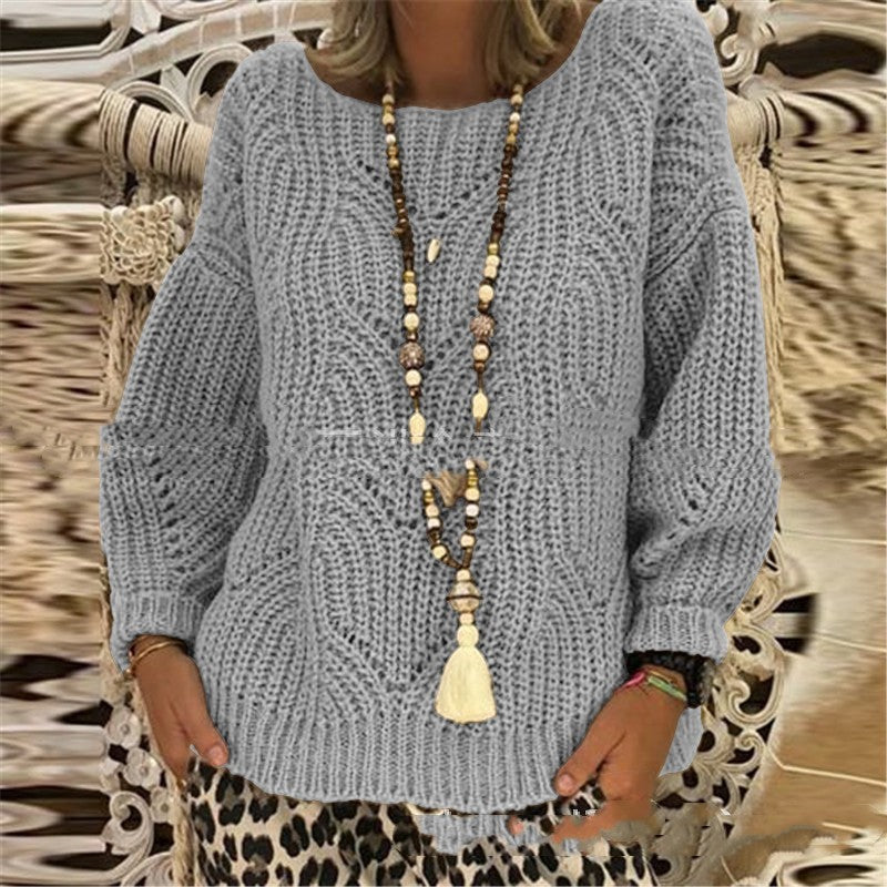 Heartbeat Frequency Loose-fitting Women's Knitwear - Modefluss