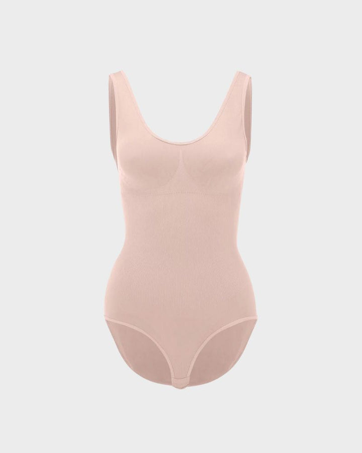 Smoothing Seamless Tank Top Bodysuit Tummy Control Shapewear