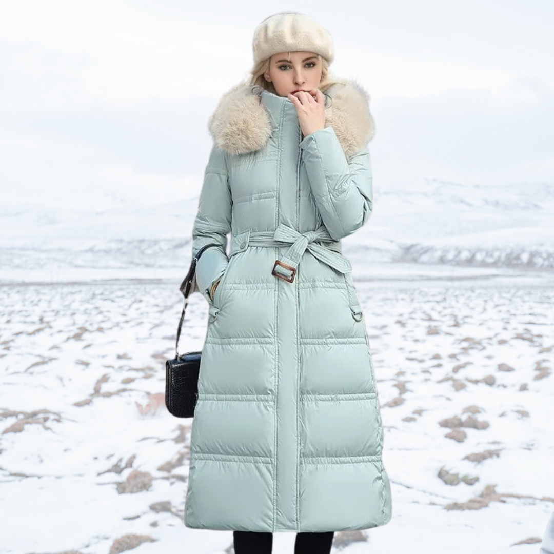 Lena™ - Parka d'hiver luxueuse avec capuche 