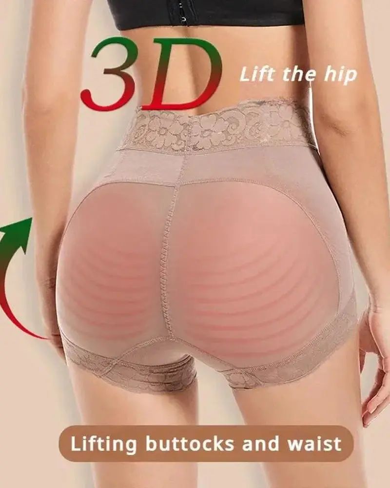 Classic Lace Butt Lifter Shaping Shorts For Women