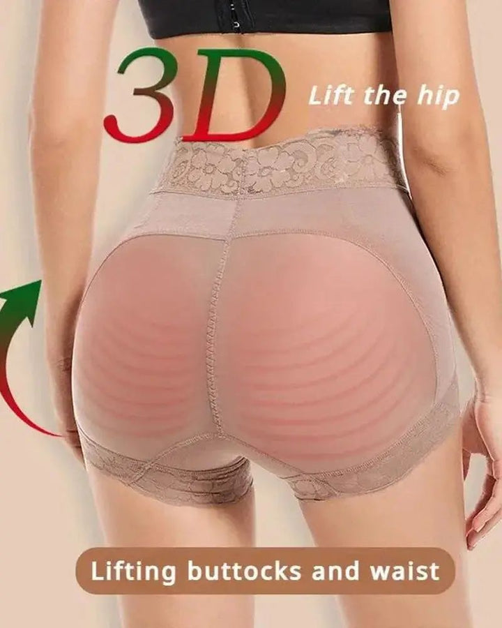 Classic Lace Butt Lifter Shaping Shorts For Women