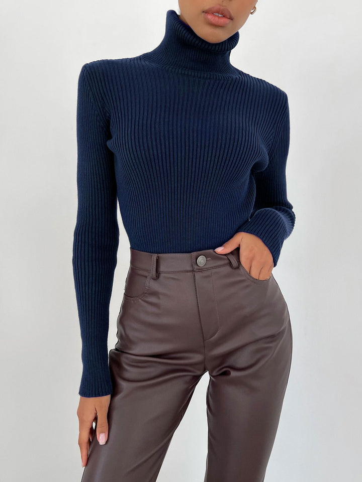 Turtleneck Sweaters Bottoming Shirt European And American - Modefluss