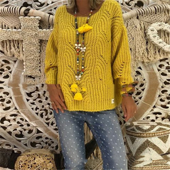 Heartbeat Frequency Loose-fitting Women's Knitwear - Modefluss