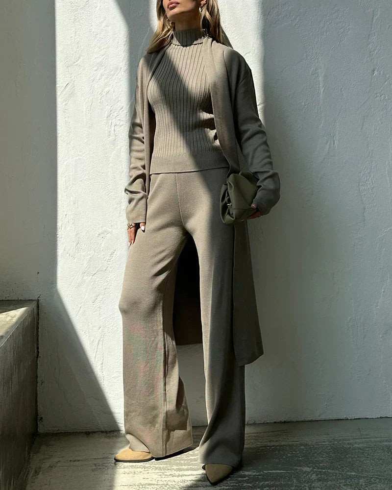 Ella™ - Dreiteiliges stilvolles, komfortables Set - Modefluss