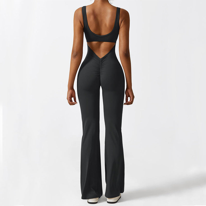 YEOREO Damen Ärmel los Flare Jumps uits - Modefluss