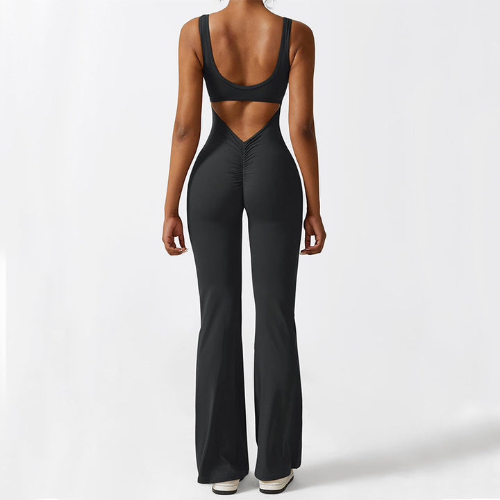 YEOREO Damen Ärmel los Flare Jumps uits - Modefluss