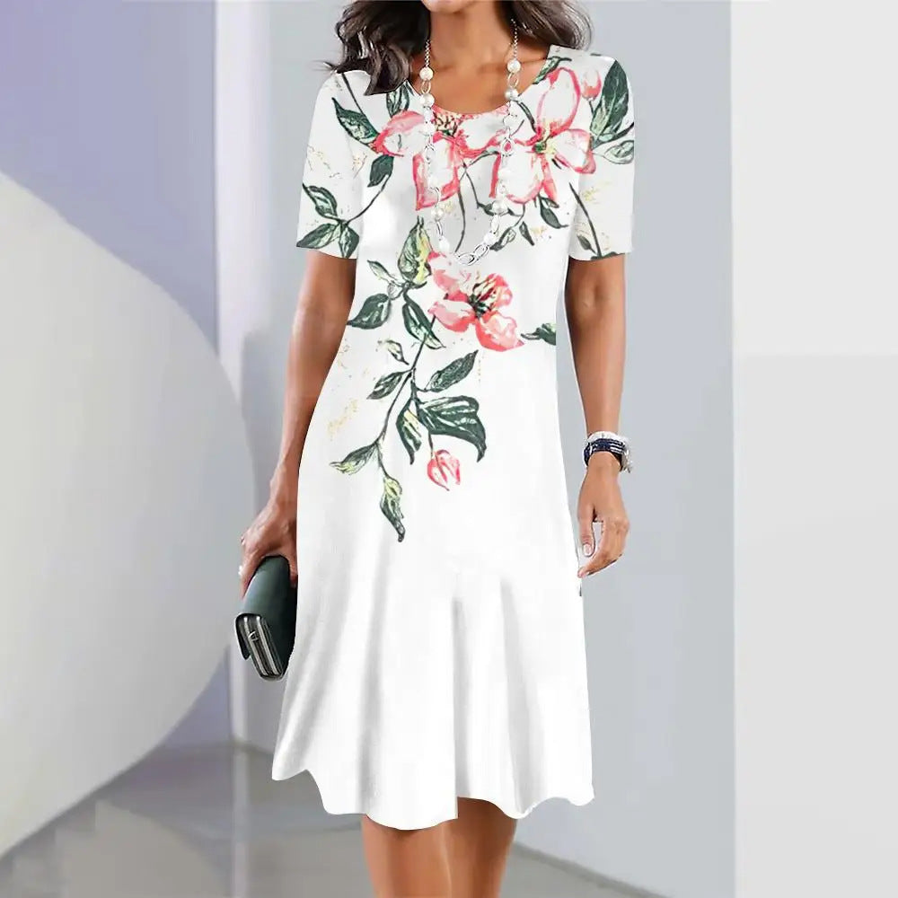 Summer Women's Plus Size Holiday Dress - Modefluss