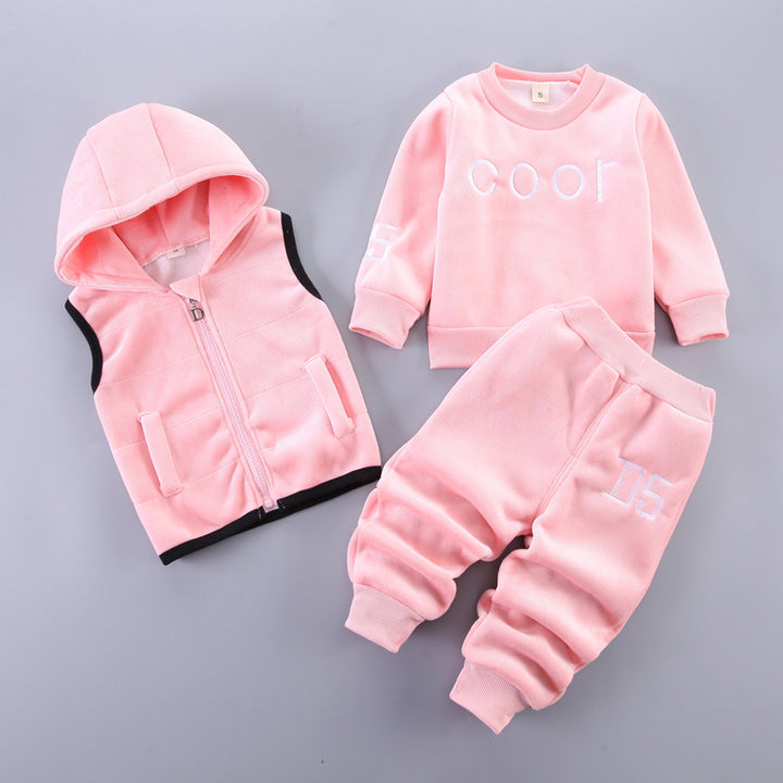 Children's Clothing Baby Three Piece Set - Modefluss