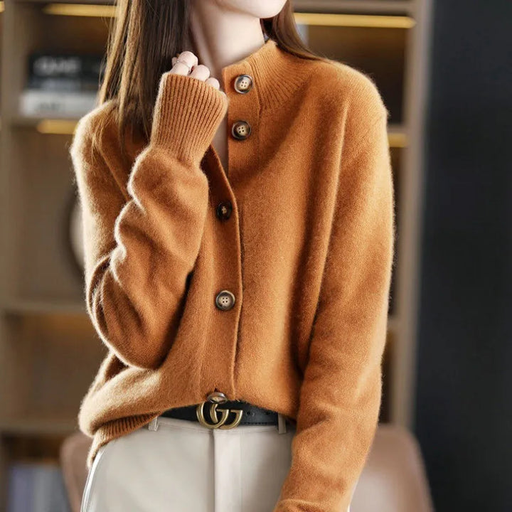 Greta™ – Stilvolle, bequeme, weiche Strickjacke - Modefluss