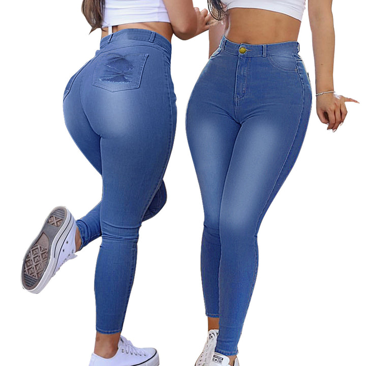 Enge Jeans hosen für Damen - Modefluss