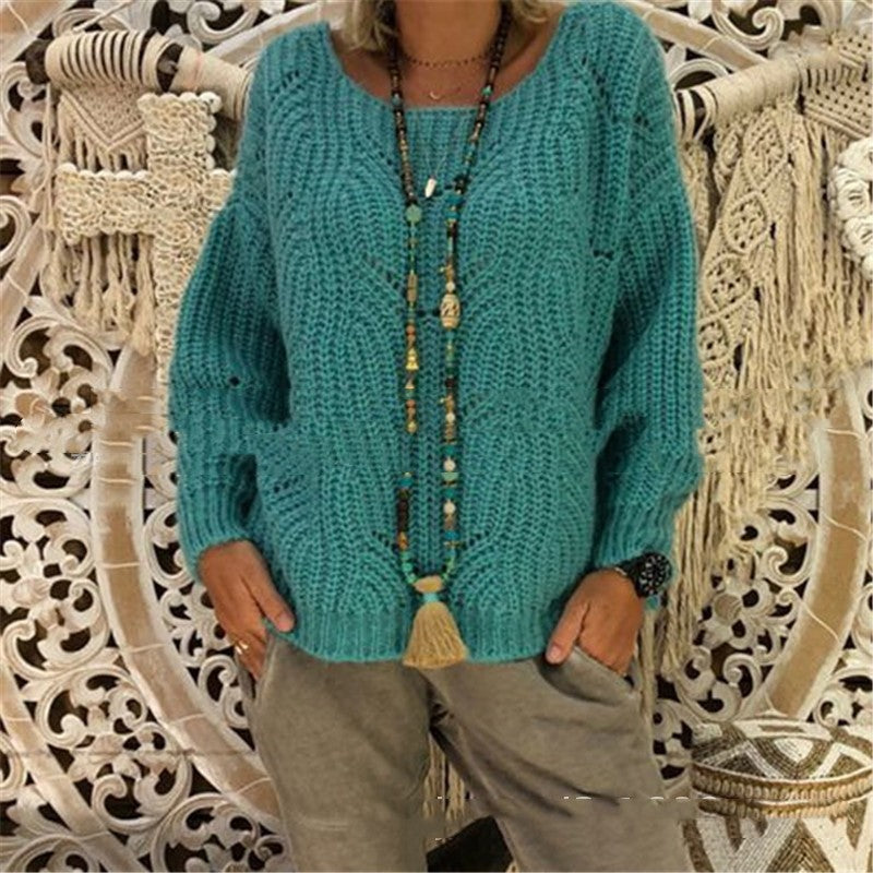 Heartbeat Frequency Loose-fitting Women's Knitwear - Modefluss