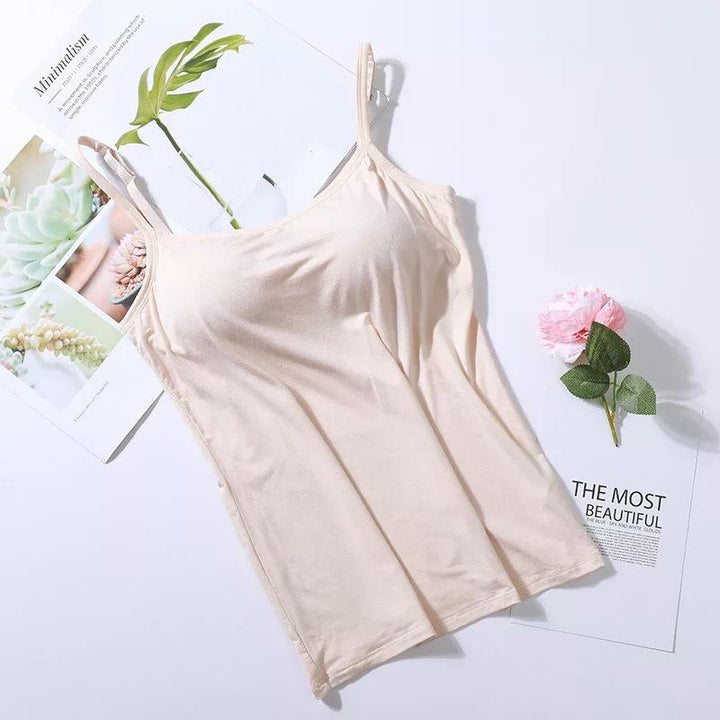 Luisa™ - CamiTank Spaghetti-Top mit integriertem BH