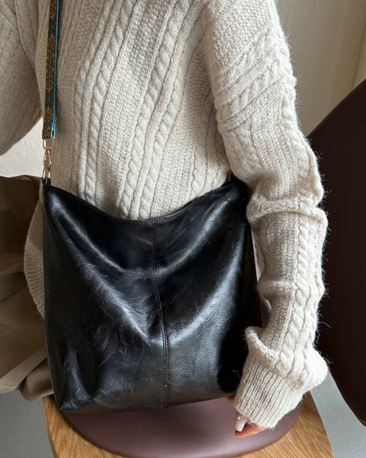 Mia™ - Beuteltasche mit großem Fassungsvermögen und Vintage-Schultergurt