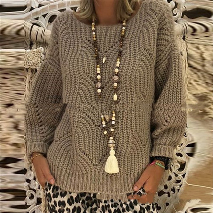 Heartbeat Frequency Loose-fitting Women's Knitwear - Modefluss