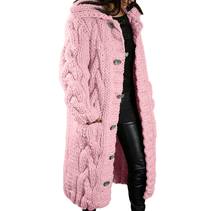 Europäische und amerikanische Damen Cardigan große Größe Pullover Mantel - Modefluss