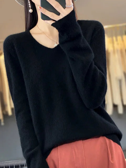 Ella™ - Bequemer weicher Kaschmirpullover - Modefluss