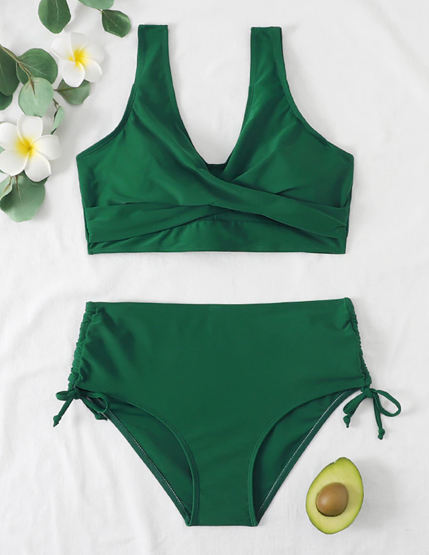 Stilvolles, attraktives zweiteiliges Bikini-Set - Modefluss
