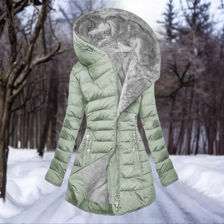 Stella™ - Edler warmer Plüschmantel