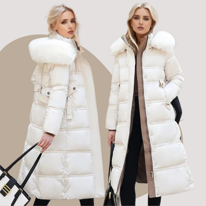 Lena™ - Parka d'hiver luxueuse avec capuche 