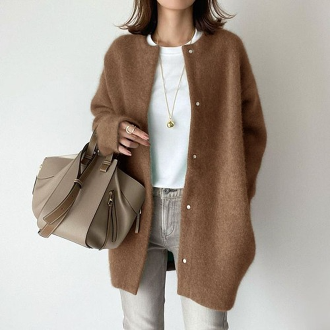 Eliza™ - Bequemer weicher Kaschmir-Cardigan - Modefluss