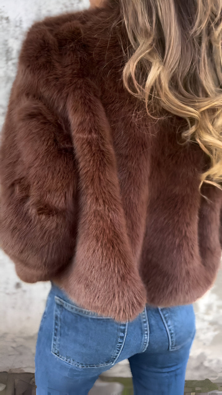 Layla™ - Stilvoller luxuriöser Pelzmantel
