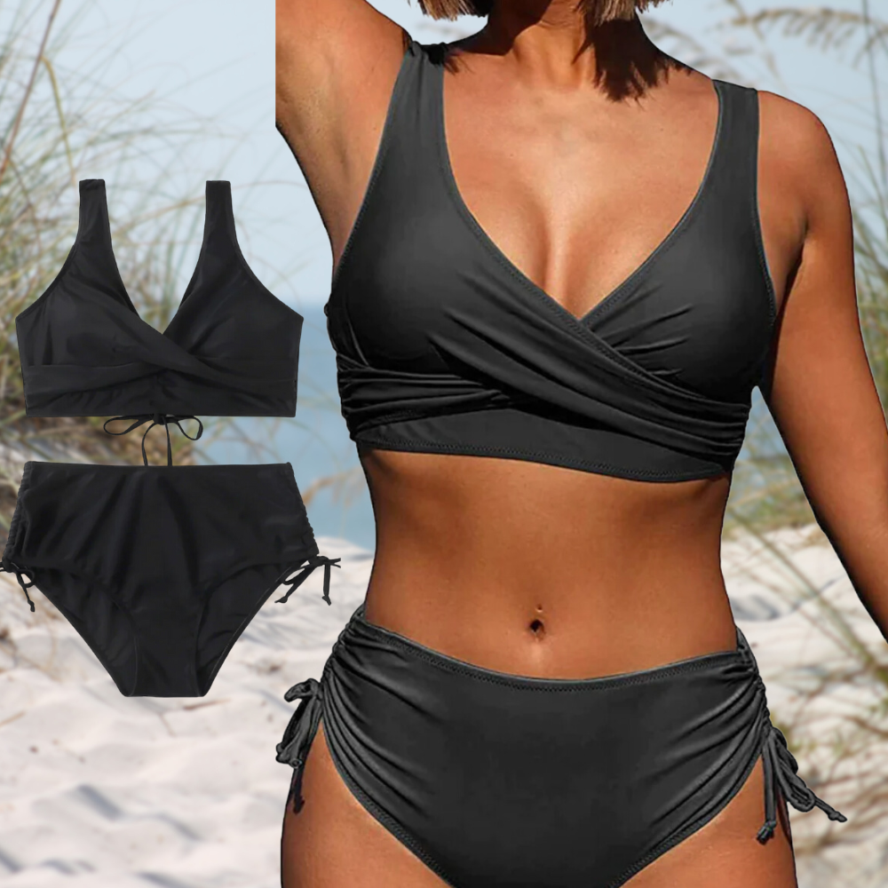 Stilvolles, attraktives zweiteiliges Bikini-Set - Modefluss