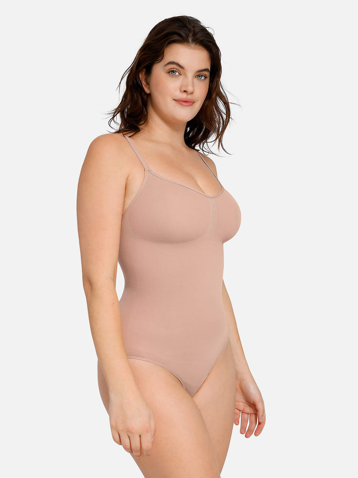 Seamless Tummy Control Bodysuit Sleeveless Tank Tops Body Shaper (2 Pack)