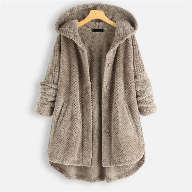 Carla™ - Stylische, superweiche Fleece-Kapuzenjacke