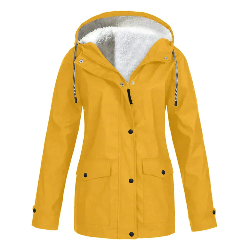 Sofia – Stilvolle, bequeme wasserdichte Jacke