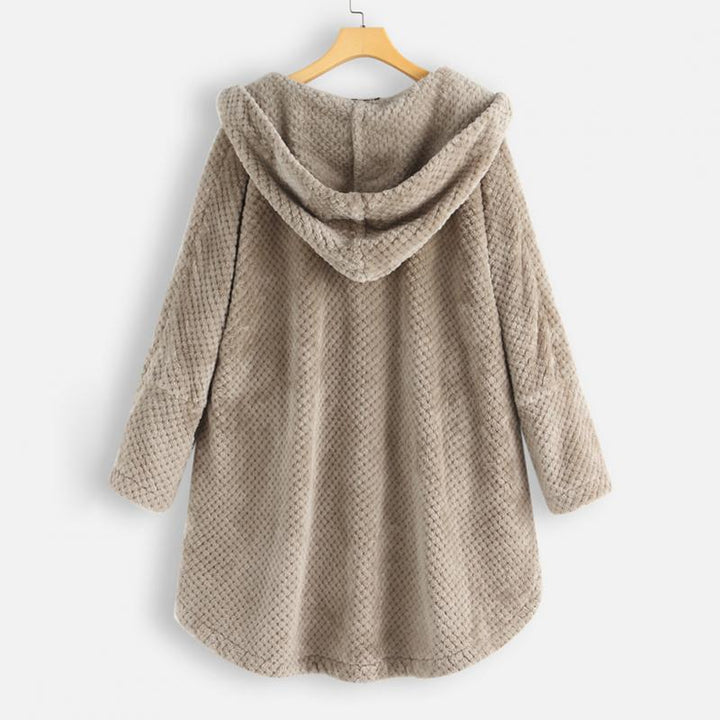 Carla™ - Stylische, superweiche Fleece-Kapuzenjacke