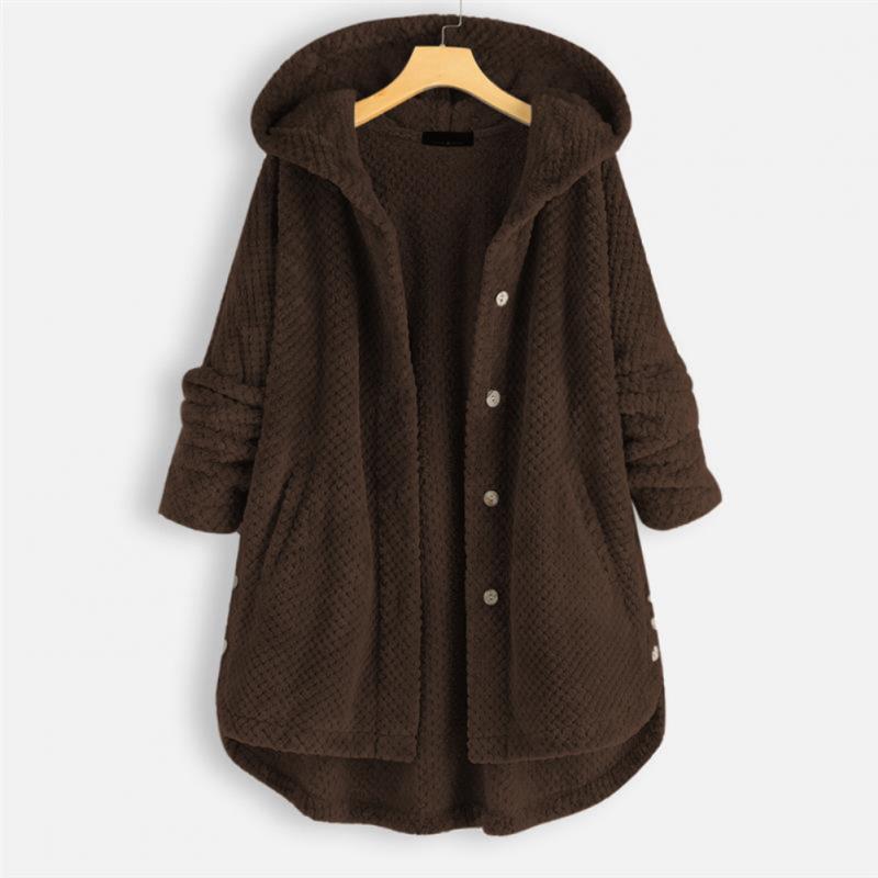 Carla™ - Stylische, superweiche Fleece-Kapuzenjacke