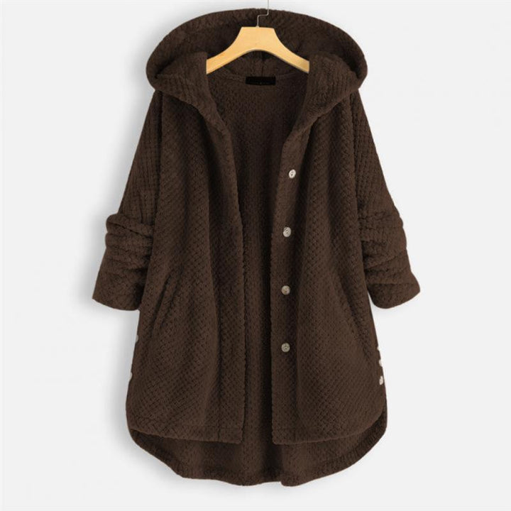 Carla™ - Stylische, superweiche Fleece-Kapuzenjacke