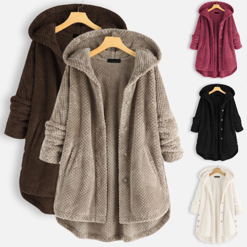 Carla™ - Stylische, superweiche Fleece-Kapuzenjacke