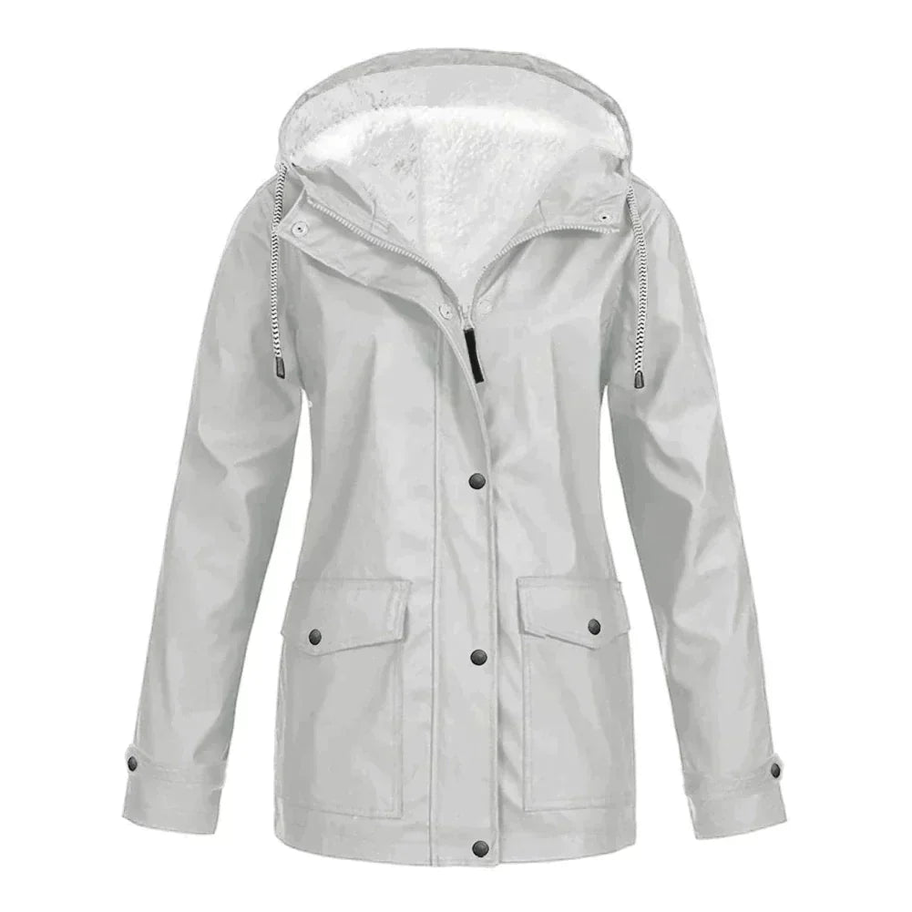 Sofia – Stilvolle, bequeme wasserdichte Jacke