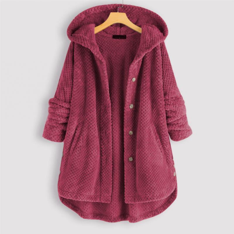 Carla™ - Stylische, superweiche Fleece-Kapuzenjacke