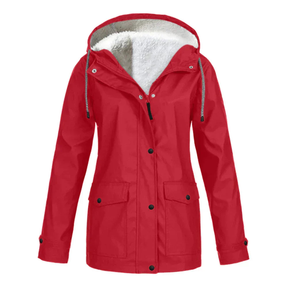 Sofia – Stilvolle, bequeme wasserdichte Jacke
