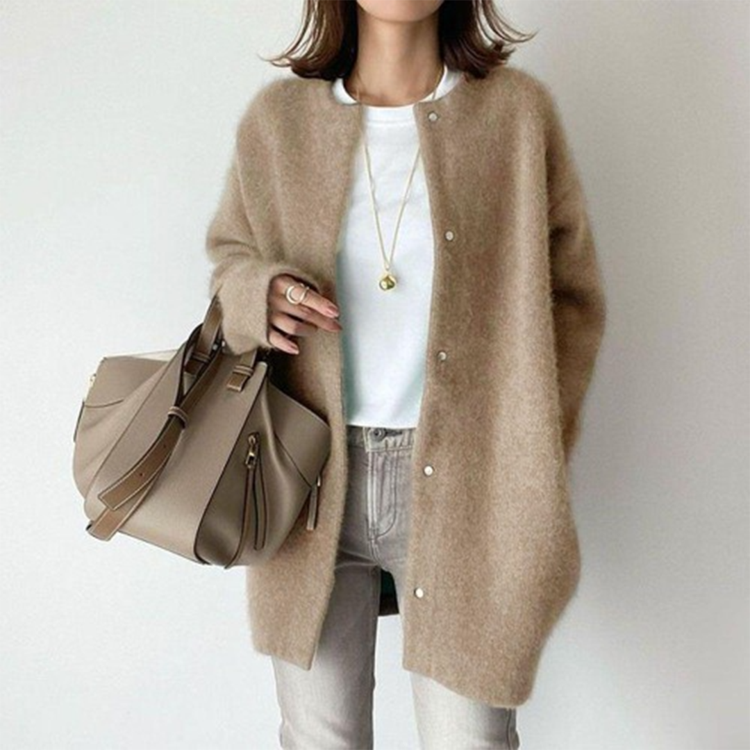 Eliza™ - Bequemer weicher Kaschmir-Cardigan - Modefluss