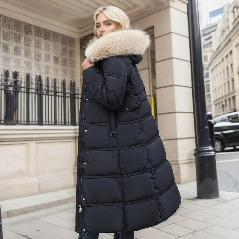 Lena™ - Parka d'hiver luxueuse avec capuche 