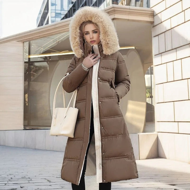 Lena™ - Parka d'hiver luxueuse avec capuche 