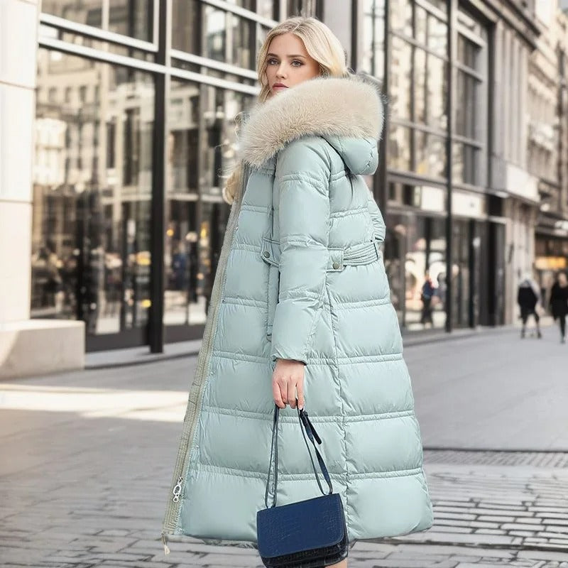 Lena™ - Parka d'hiver luxueuse avec capuche 
