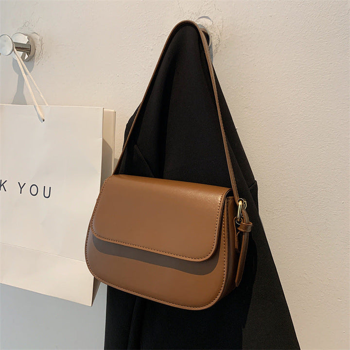 Nina™ - Handgefertigte stilvolle Umhängetasche aus Leder - Modefluss