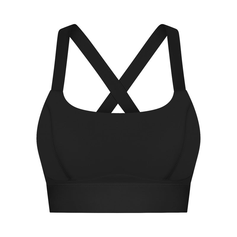 Ultra Sculpt Curve-Hugging U Neck Workout Sports Bra for Women