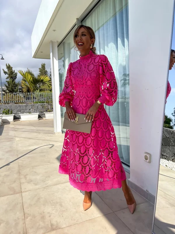 Tessa™ - Stilvolles Kleid aus französischer Spitze
