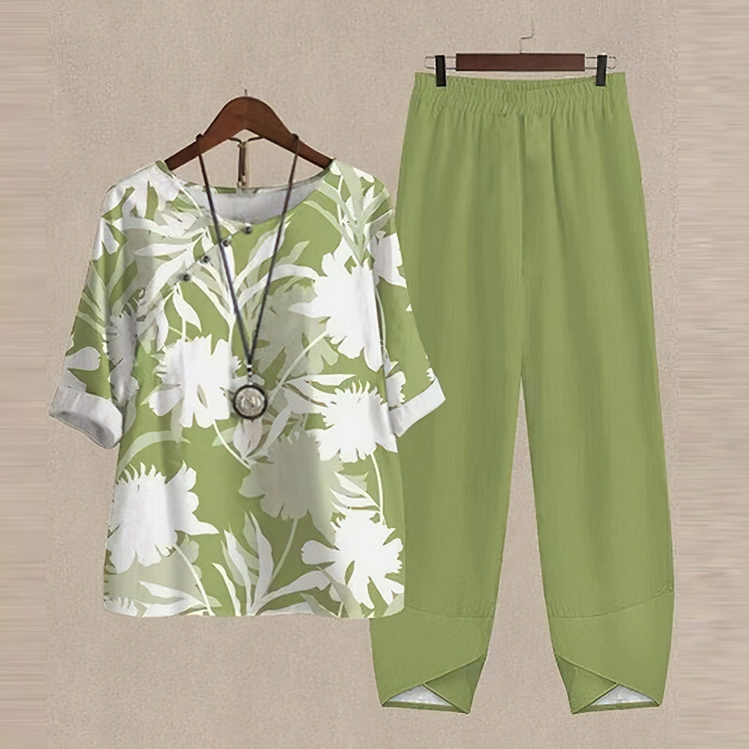 Lässiges bequemes Zweiteiler-Outfit 