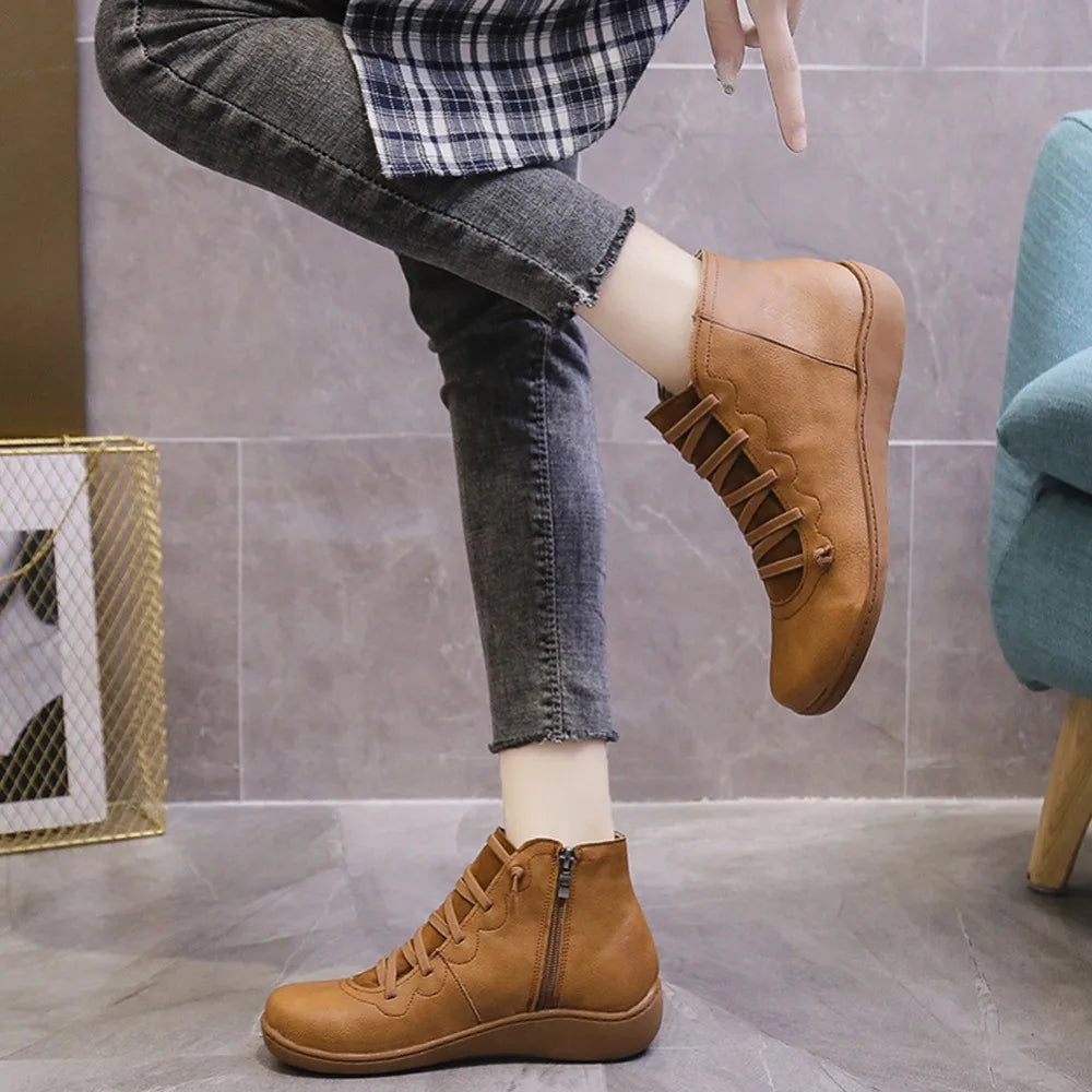 Tessa™ - hochwertige orthopädische warme Stiefeletten